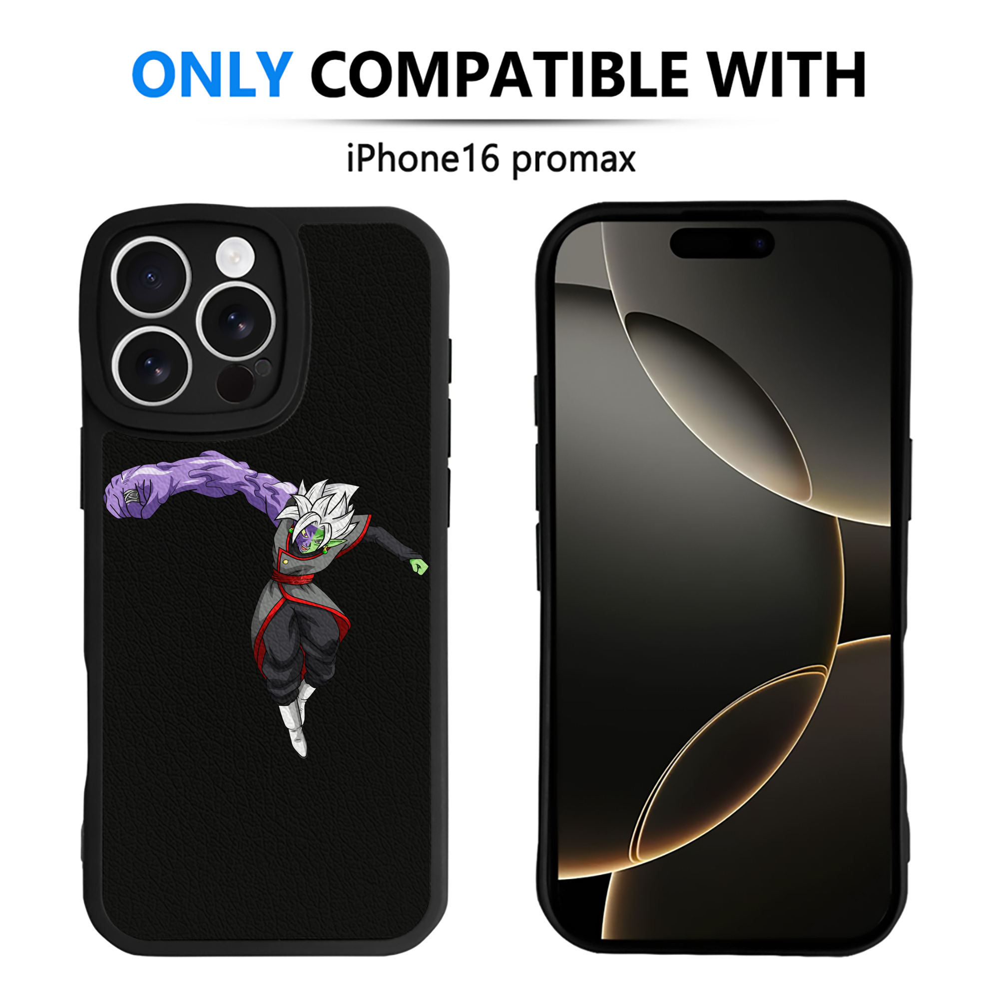 （画像用） ドラゴンボール ベジット DRAGON BALL Vegetto 【iPhone 16シリーズ対応】シリコンスマホケース（レザー調） 材質：シリコン